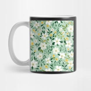 Floral Spring Meadow Daisy Buttercup Bloom Mug